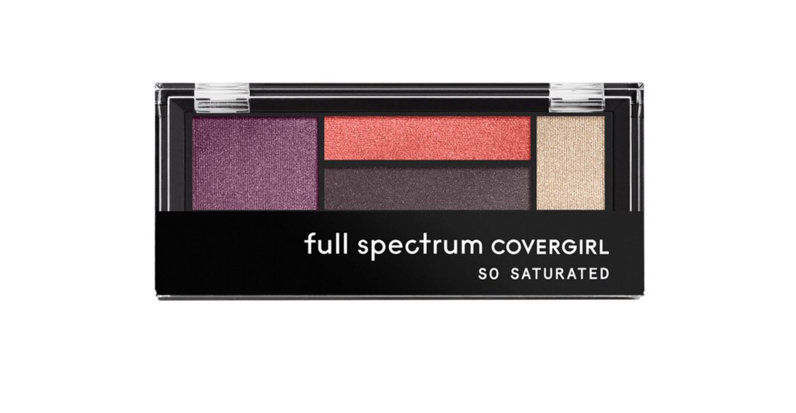 CoverGirl Full Spectrum So Saturated: Quad Eyeshadow Palette, With it